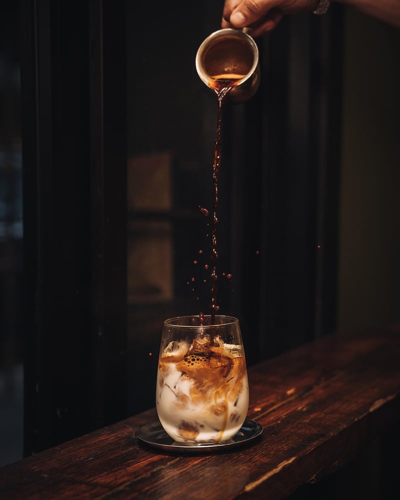 Barista Brewing Coffee